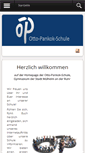 Mobile Screenshot of otto-pankok-schule.de